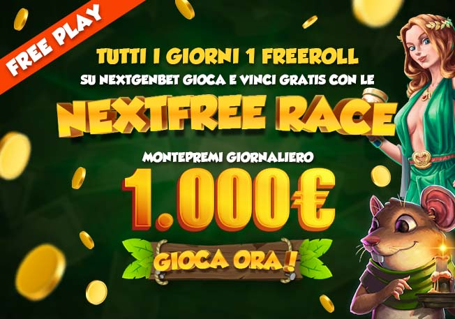 NEXT FREE RACE / TORNEI FREERACE