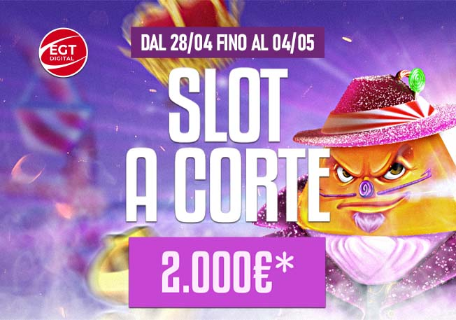 <strong>Arriva Slot a Corte</strong>